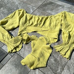 lime green lightweight long sleeves
SHEIN